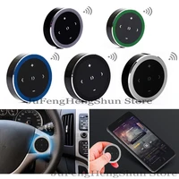 start siri wireless bluetooth remote control car steering wheel music photo smart media button rc for iphone android phone