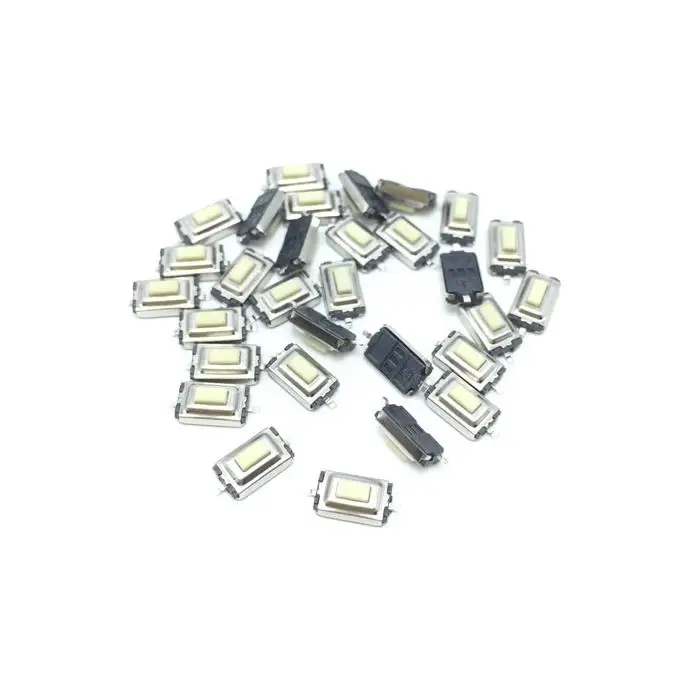 Белая кнопка SMD микропереключатель Tact 100 шт. высокое качество 3*6*2 5 мм |