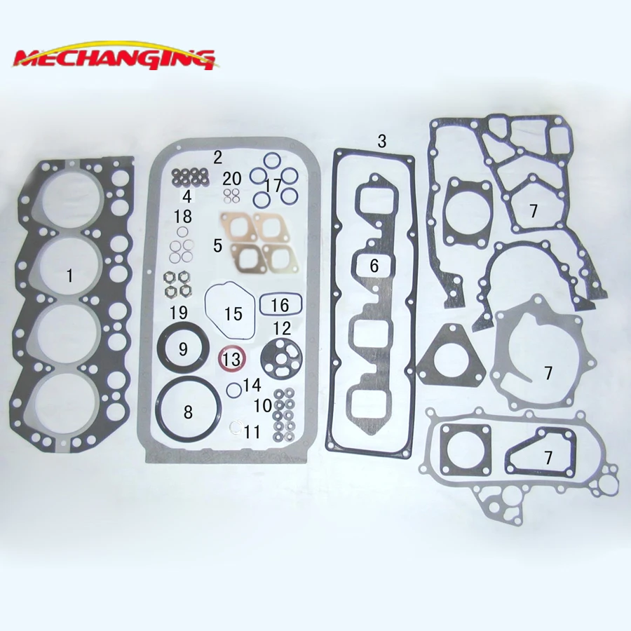 TD23 для NISSAN CABSTAR 2 3 или URVAN Box D Запчасти дизельного двигателя - Цена: 3514.86