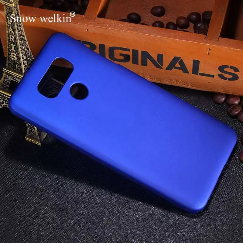 Снежный Welkin для LGG6 Новый Многоцветный Роскошный прорезиненный матовый