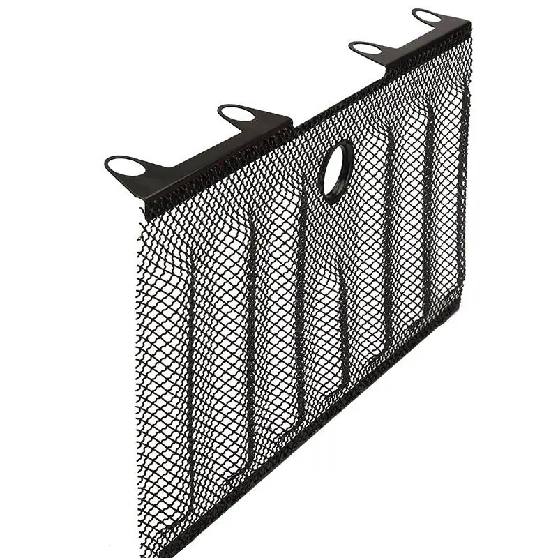 Новый Черный 3D Сетка Решетки Вставить С Инженером Фиксатор Крышки Отверстия