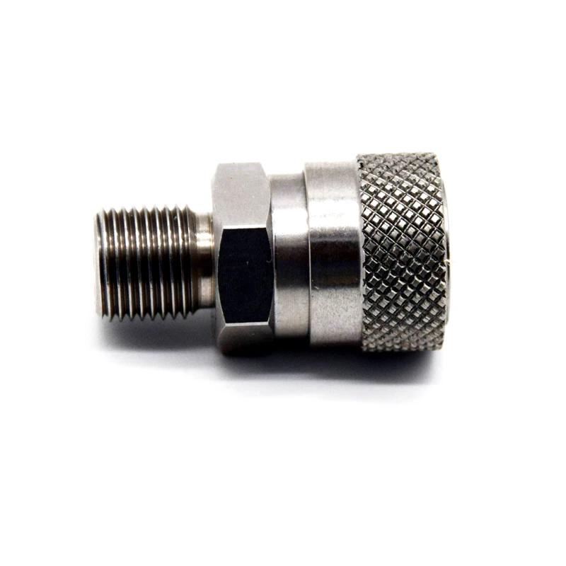 

PCP Paintball Air Quick Coupler Connector Stainless Steel 1/8 inch BSPP/NPT