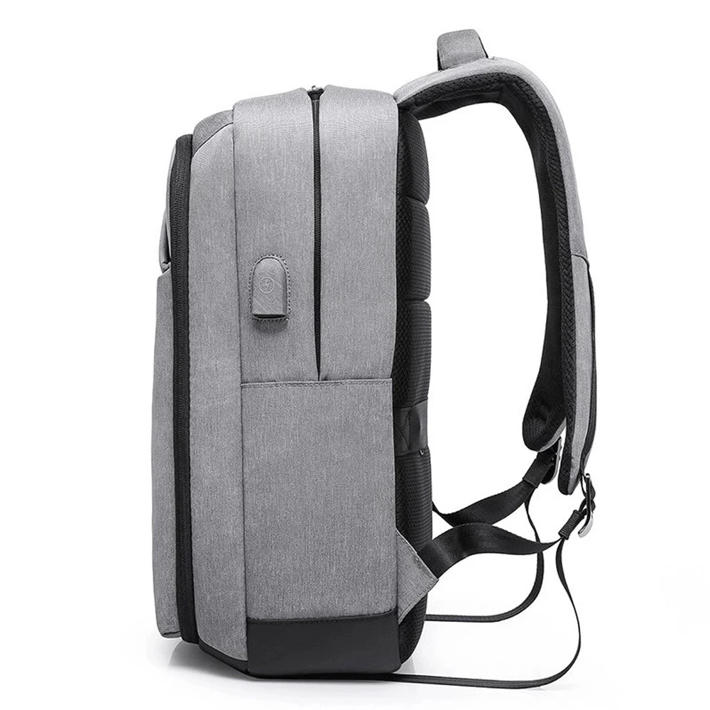 Рюкзак мужской из ткани Оксфорд с USB портом для зарядки|Мужские рюкзаки| |