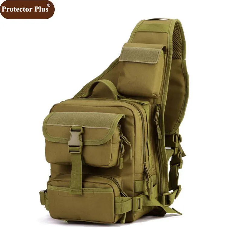 Мужская многофункциональная сумка на одно плечо Protector Plus Большая Дорожная D589