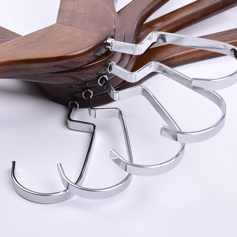 Sainwin 10 шт./лот винтажные деревянные вешалки для одежды с зажимом штанов