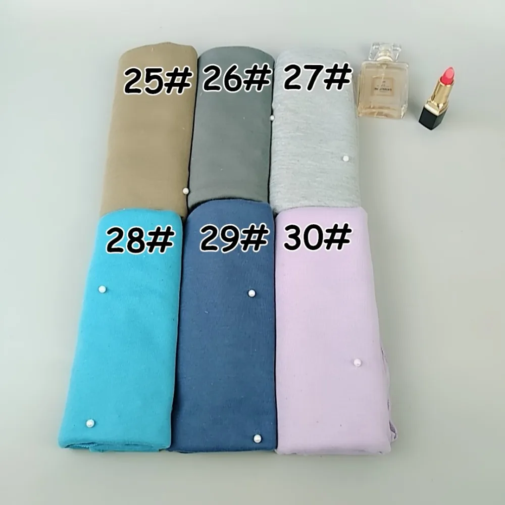 Популярные мягкие эластичные жемчужные свитера мусульманские платки k9 простой