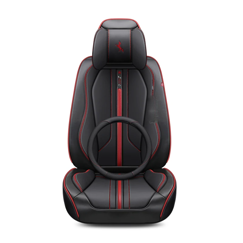 

For Renault Scenic Fluence Latitud Koleos Laguna Megane cc Talisman Cushion Wear-Resistant Leather Car Seat Cover For 5 Seats