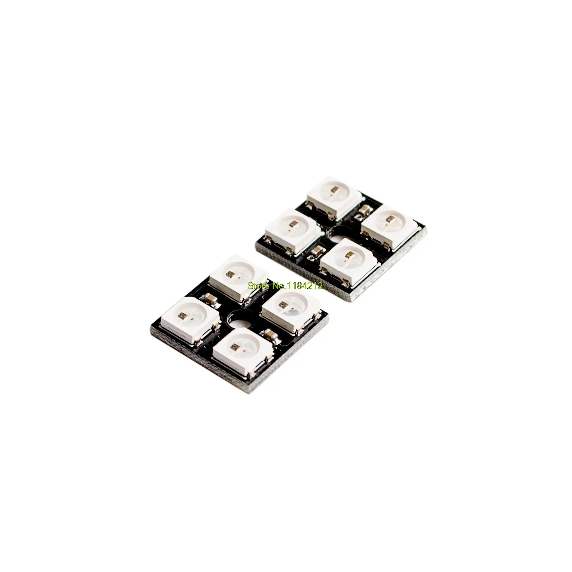 WS2812B-4 5V 5050 RGB Светодиодная панель лампы 4-битная Точная | Электронные компоненты и