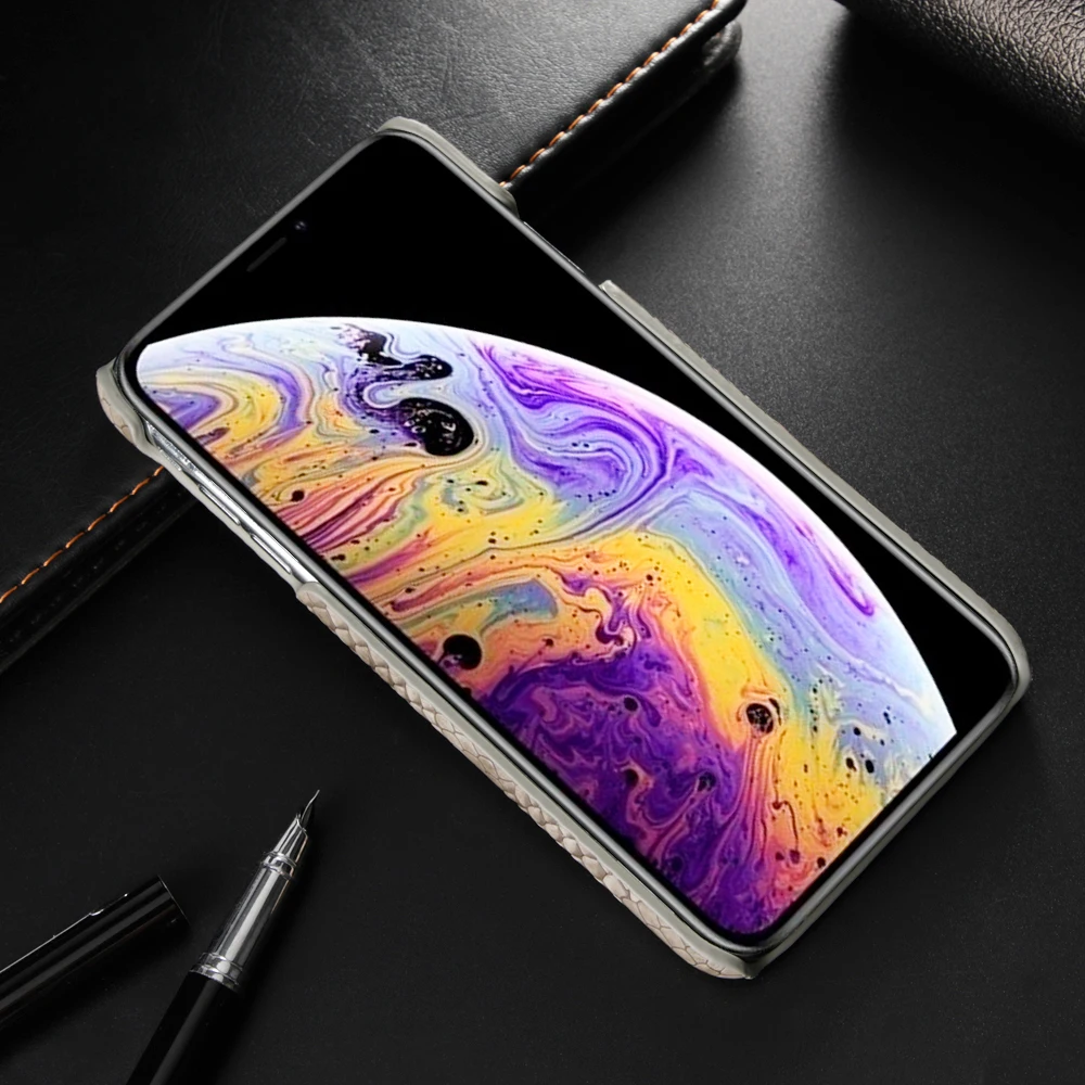 Роскошный тонкий чехол со змеиным рисунком для iPhone 8 7 6S 6 Plus 11 Pro XR XS Max X задняя