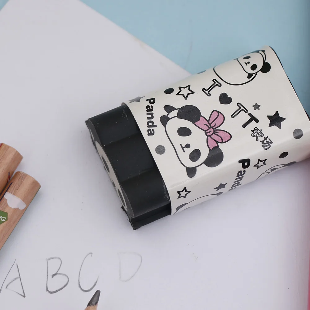 

Animal Panda Eraser for School Kids , Can Be Cut Into Pieces , Cuttable Pencil Eraser School Office Supply Correction Supply