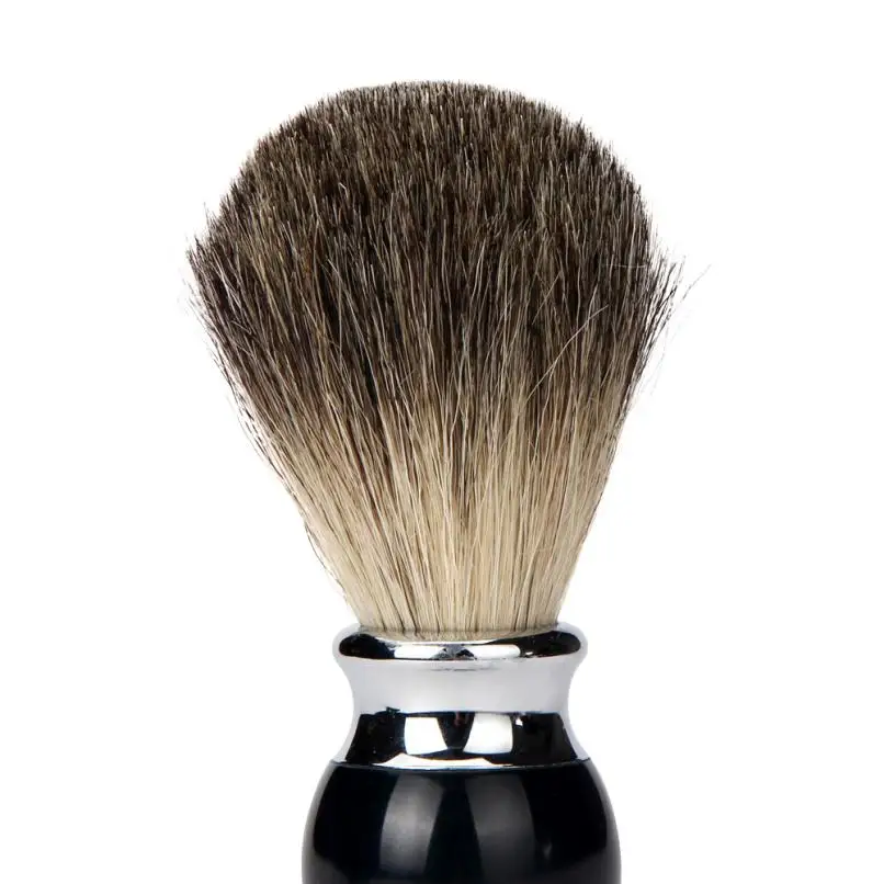 Самая популярная Высококачественная ZY щетка для бритья с полимерной ручкой