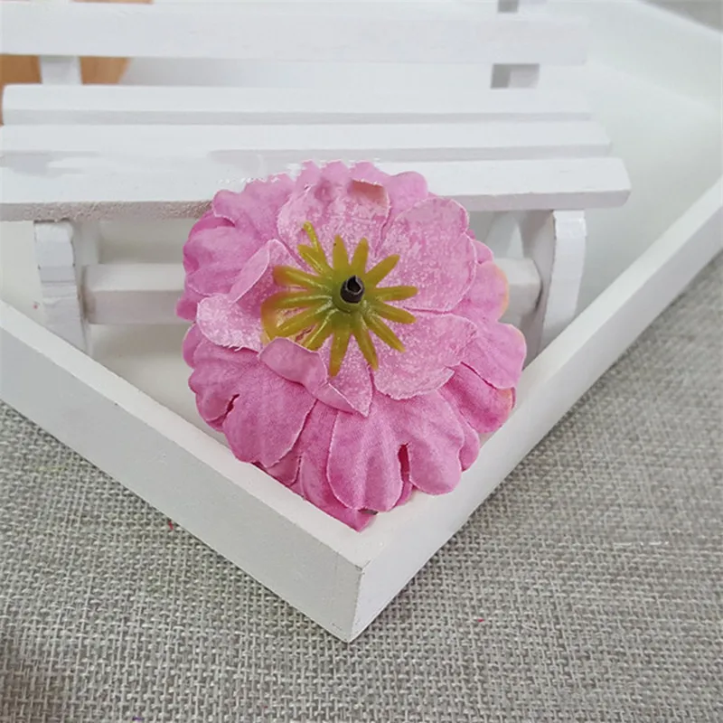 5 шт./лот 7 см высококачественные шелковые искусственные цветы с маргариткой