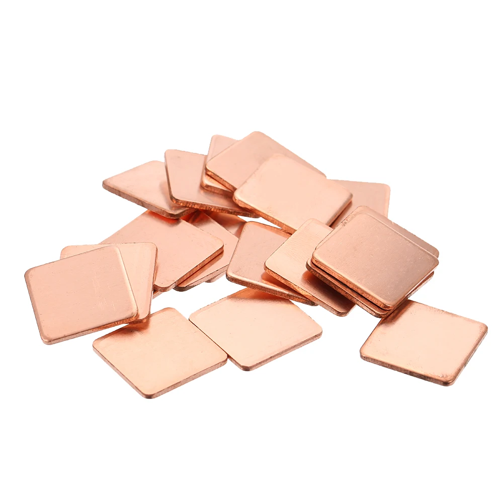 Алюминиевый радиатор для настольного ПК процессор GPU RAM медный охлаждающий лист