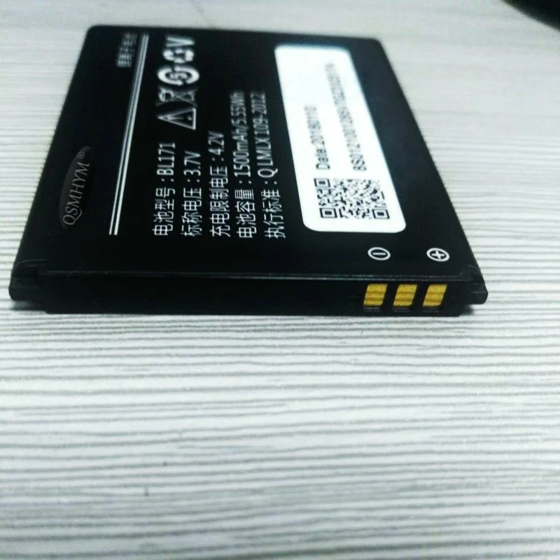 Оригинальный BL171 3 7 V 1500mAh аккумулятор для Lenovo A368 A60 A500 A65 A390 A390T A370e A356 мобильный