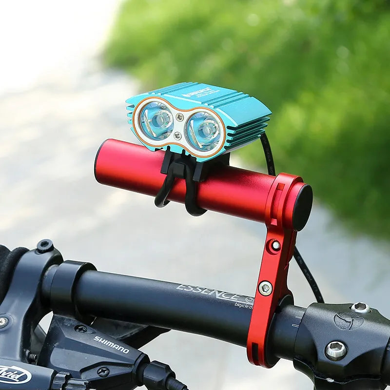 Держатель для велосипедного фонаря расширитель руля рама велосипеда двойной