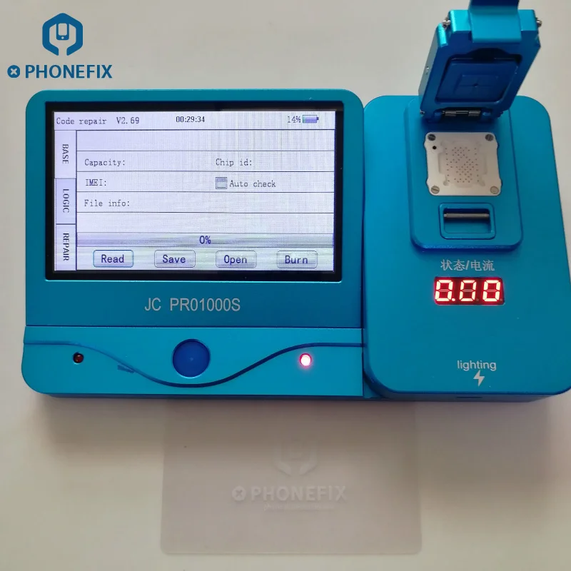 JC Pro1000S Многофункциональный NAND программатор PCIE NAND Read Write Error Repair Tool для iPhone 8 8 plus X SN Repair - Цвет: Combination