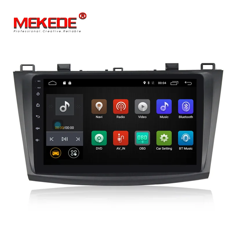 2G ram Android 7 1 четырехъядерный Автомобильный DVD Радио стерео плеер для Mazda 3 2010 2013 с gps