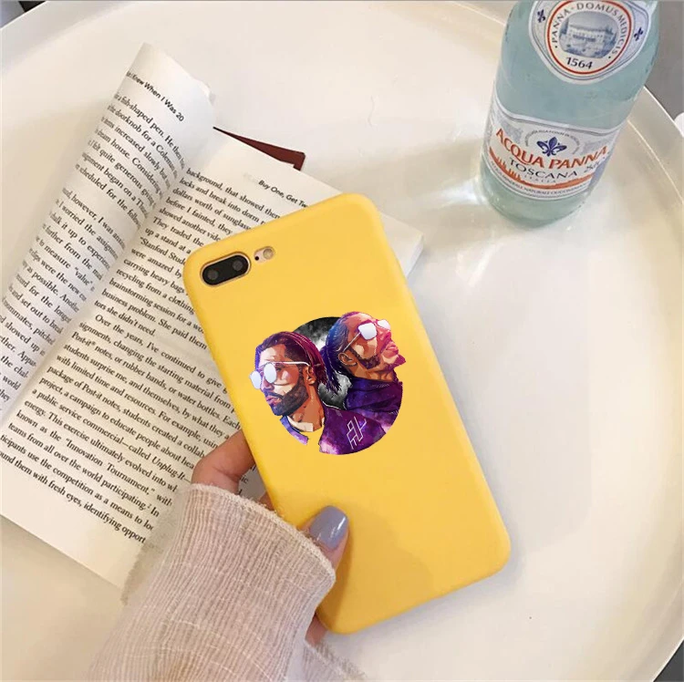 PNL Рэппер цветной мягкий силиконовый телефон чехол для iPhone 6 6s 6plus 7 7plus 8 8plus XR XS XSMAX 11 pro