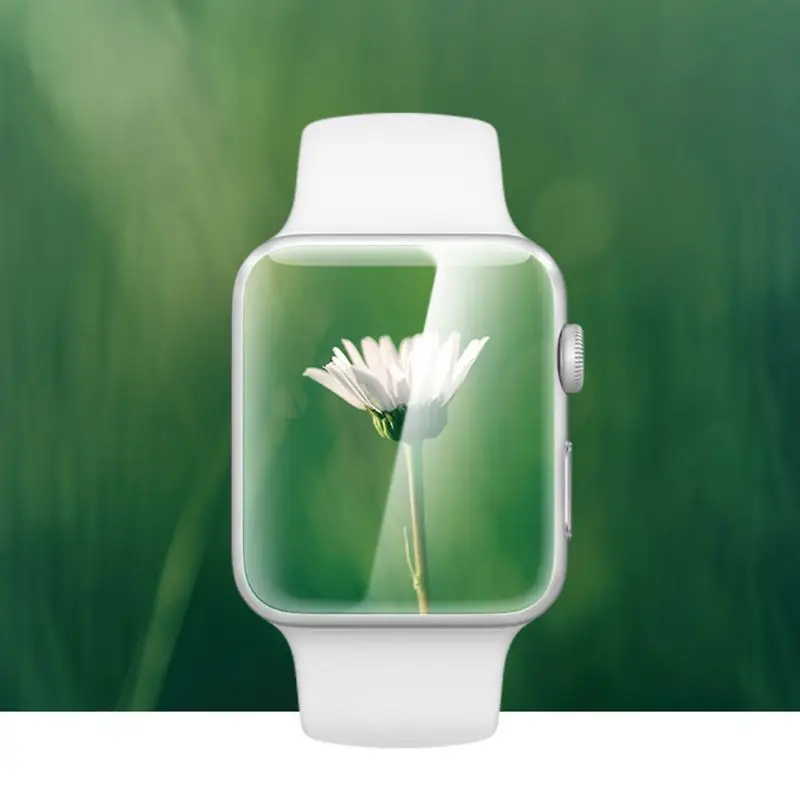 Мягкая ТПУ 3D Защитная пленка для Apple Watch серии 4 40 мм 44 | Электроника