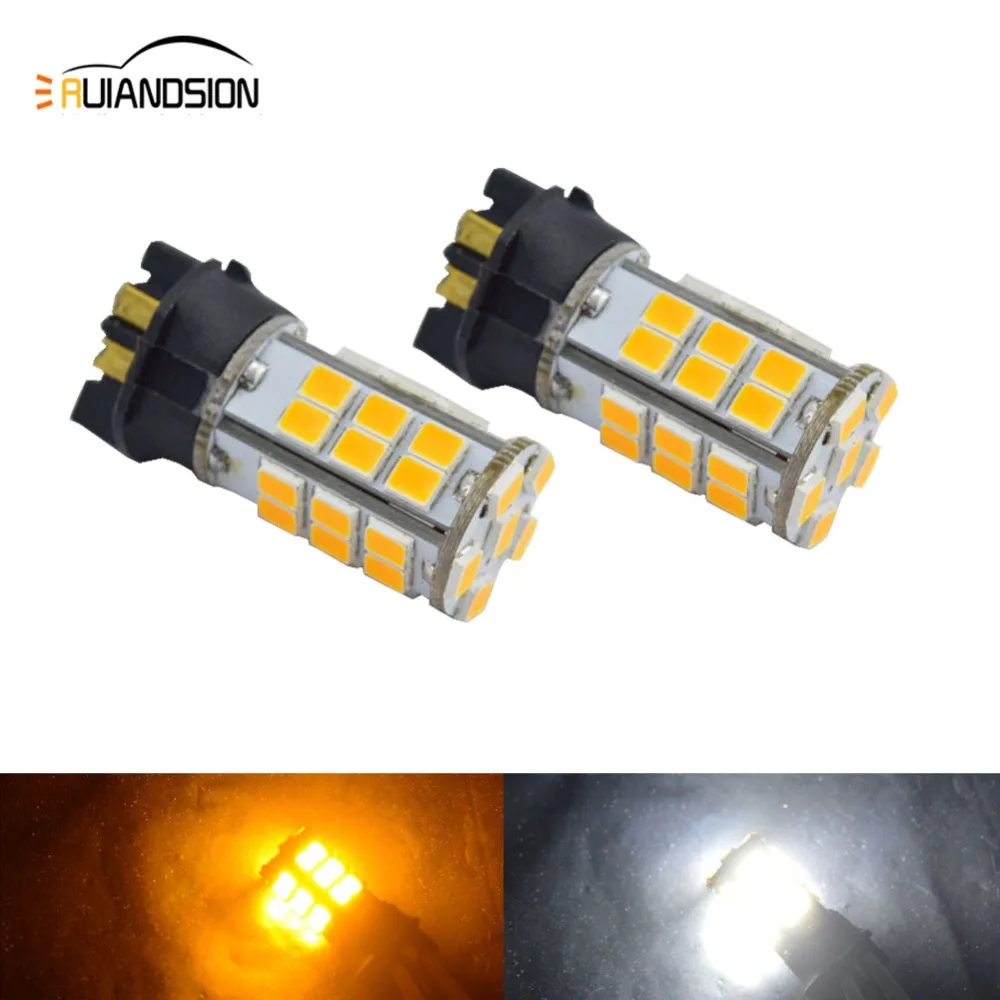 Автомобильные противотуманные светодиодсветодиодный ламсветильник PW24W PWY24W 2x4 Вт