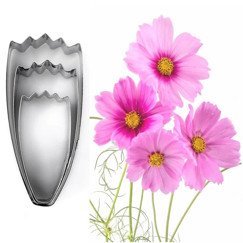 Абрикос 3 шт./компл. персидский хризантемы лепестки пресс форма для торта