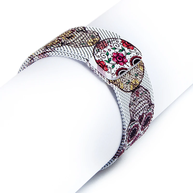 Миланский ремешок для Apple Watch Band Series 4 3 2 1 44 мм 40 мм Iwatch 42 мм 38 мм браслет из нержавеющей стали