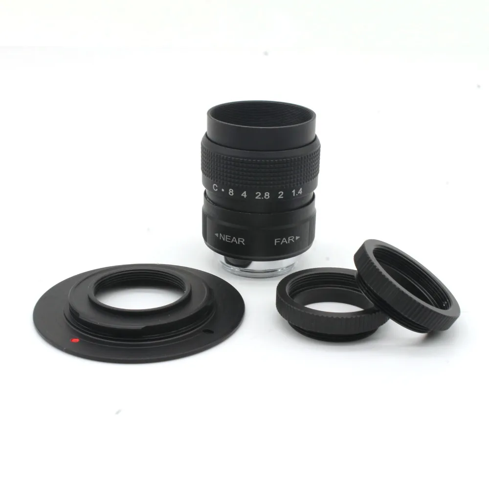 Fujian 25 мм F1.4 CCTV TV Movie lens + c Mount to nex для Sony Бесплатная доставка и номер