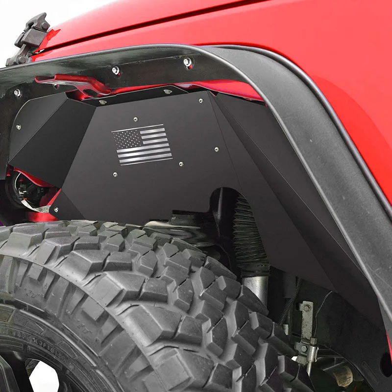 Новые Внутренние крылья Bolaxin для Jeep Wrangler JK 2007 2018 (комплект из 2 передних вкладышей