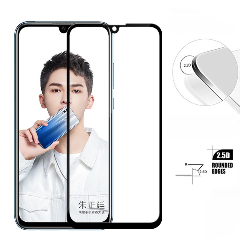Защитное стекло для huawei honor 10 lite светильник защита экрана закаленное стекло полное покрытие защита honor honer 10 lite glas