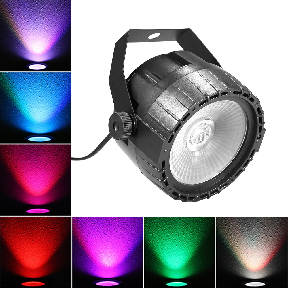 Дискотека 10 Вт RGB УФ COB светодиодный светильник беспроводной пульт дистанционного управления сценический яркий Гладкий светильник ing лампа DJ DMX светильник s для бары для вечеринок шоу