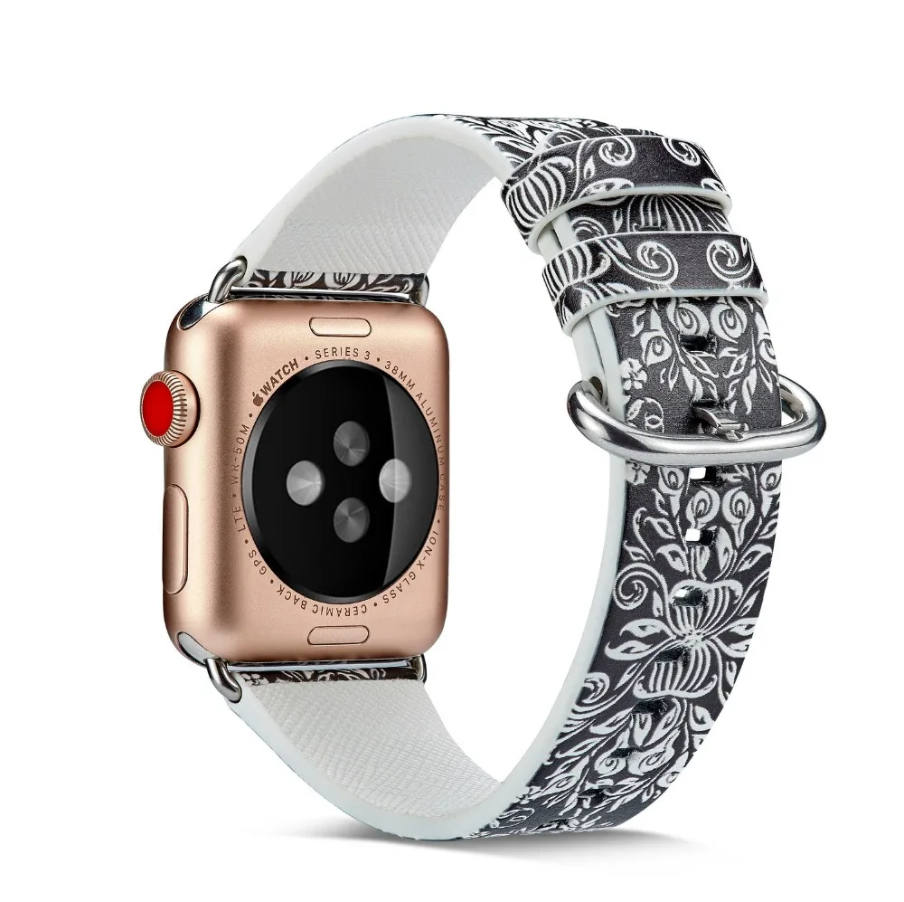 Ремешок для Apple Watch силиконовый ремешок 38 мм 42 мм 44 мм 40 мм браслет на запястье ремешки для iWatch серии 4 3 2 1 Ремешки для наручных часов