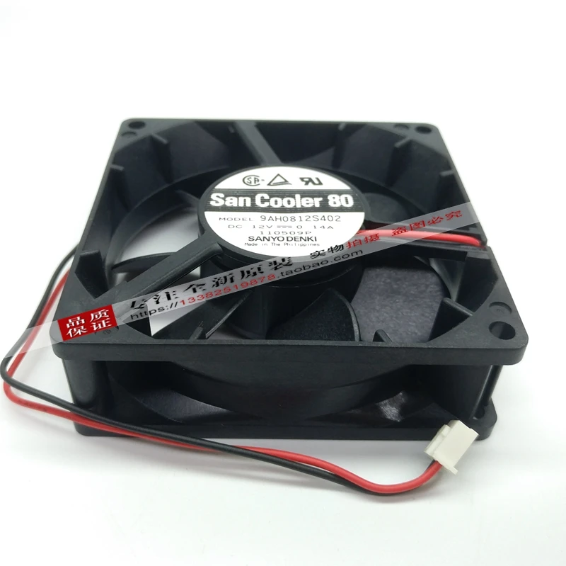 Новый охлаждающий вентилятор SANYO DENKI SAN ACE 9AH0812S402 8025 12 в 8 см ATX |
