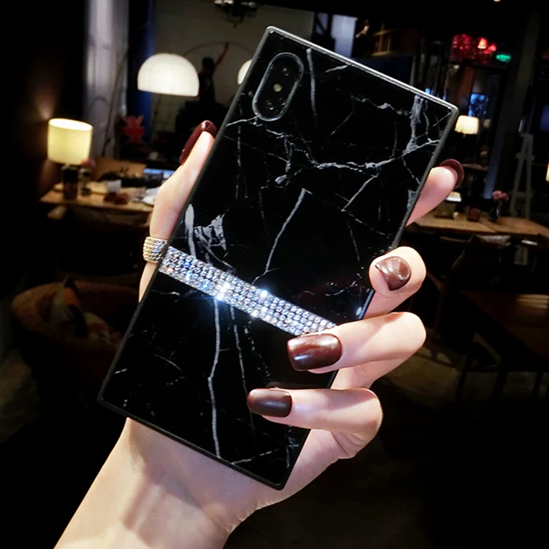 Роскошный Алмазный чехол для телефона iPhone 11 Pro Max XR XS MAX X 8 7 6 6S Plus SE 2020 Чехлы