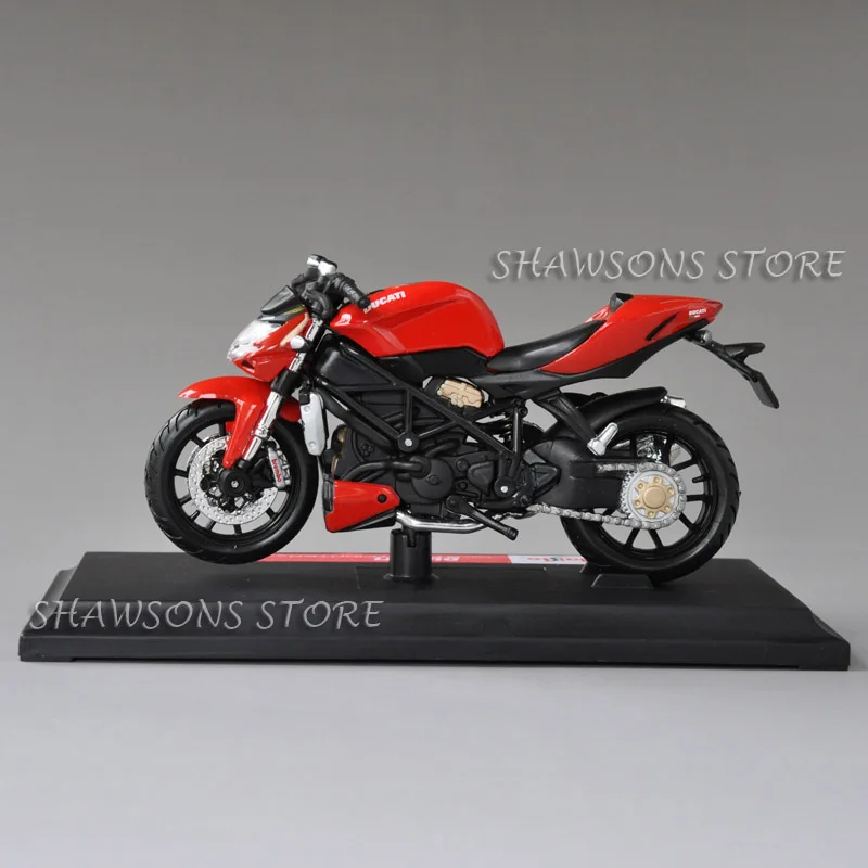 Литые игрушечные модели Maisto 1:18 Ducati Streetfighter спортивный велосипед миниатюрная