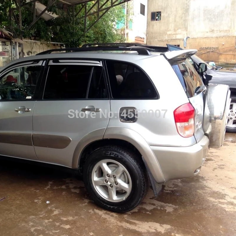 Высококачественный спойлер для багажника Toyota RAV4 2001 2002 2003 2004 ABS Материал заднее