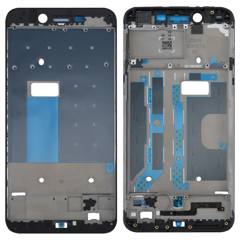 Спереди Корпус ЖК дисплей Рама рамка пластина для OPPO A77/F3|Корпусы и рамки