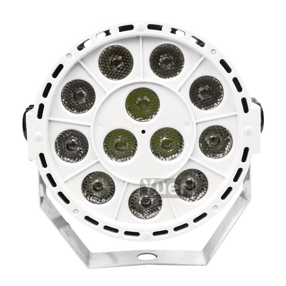 LED Par 12x3W RGBW Мини диско-шар с DMX512 для DJ вечерние звуковые активированные эффект