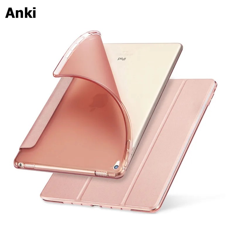 + Бесплатная пленка стилус Мягкий ТПУ чехол для Funda Apple iPad (5) Air Air2 (6) Силиконовая
