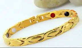 2017 уникальный магнитный Неодимовый терапевтический браслет из нержавеющей