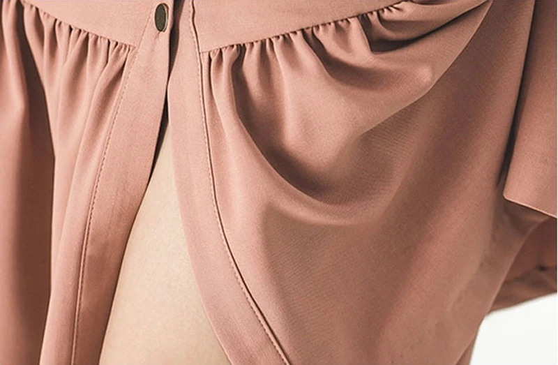 BGTEEVER элегантное женское платье Vestidos с длинными рукавами и оборками, приталенное женское платье с поясом, платье средней длины, длинное платье