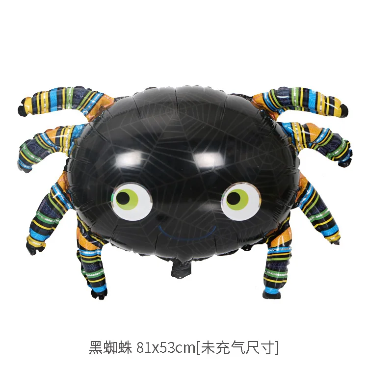 Halloween Pumpkin Ghost Balloons Decorations Spider Foil Inflatable Toys Party Supplies | Дом и сад