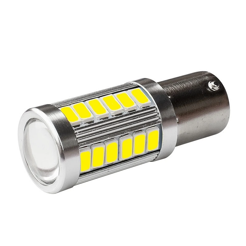 Высококачественные Светодиодные Автомобильные стоп сигналы 1156 P21W BA15S 33 SMD 5630 5730