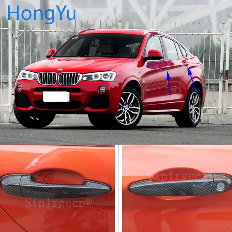 

Для BMW x4 F26 xDrive 28i 20i 35i M40i 2014 - 2018 100% Настоящее углеродное волокно Авто Внешняя Дверная ручка Крышка