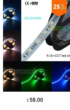 12 В 12 в 5 м 5050 Светодиодная лента 60 Светодиодный/м белый теплый белый RGB Черный PCB 5050 SMD Светодиодная лента Водонепроницаемая IP65/Водонепроницаемая IP20