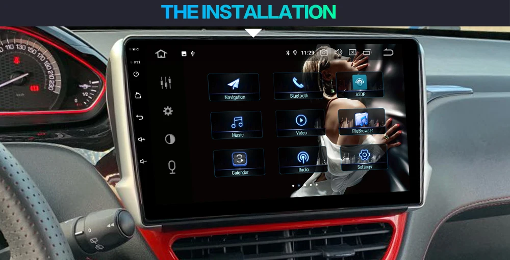 Dasaita 10," ips автомобильный Android 9,0 мультимедийный плеер для peugeot 2008 208 2012 2013 gps навигация DSP MAX6