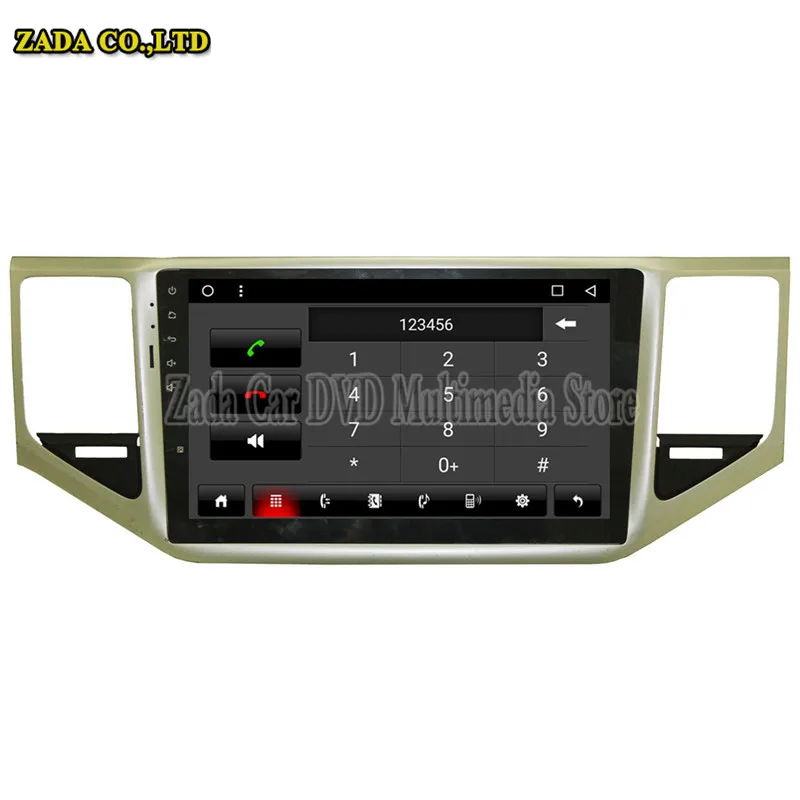 NaviTopia 10 1 inch ГБ/2 ГБ 4 ядра/Octa core Android 7 автомобилей Радио gps для VW Sportsvan 2016 поддержка