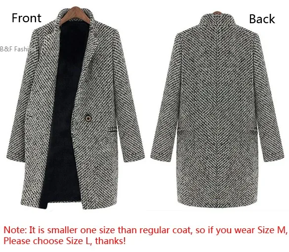 Женское кашемировое пальто зимняя теплая длинная парка из искусственной шерсти