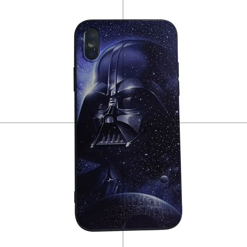 Yinuoda Darth Vader Star Wars мягкий резиновый черный чехол для телефона iphone 7 7plus X XS XR XSMax 8 5 5S 6s 6s Plus Чехол для мобильного телефона