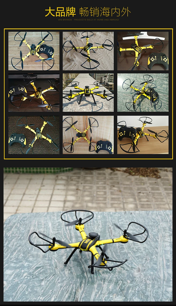 Rc Самолет 720 P FPV Drone RC Quadcopter Вертолет 2.4 Г 4CH 6-осевой Вертолеты Дроны Могут Добавить
