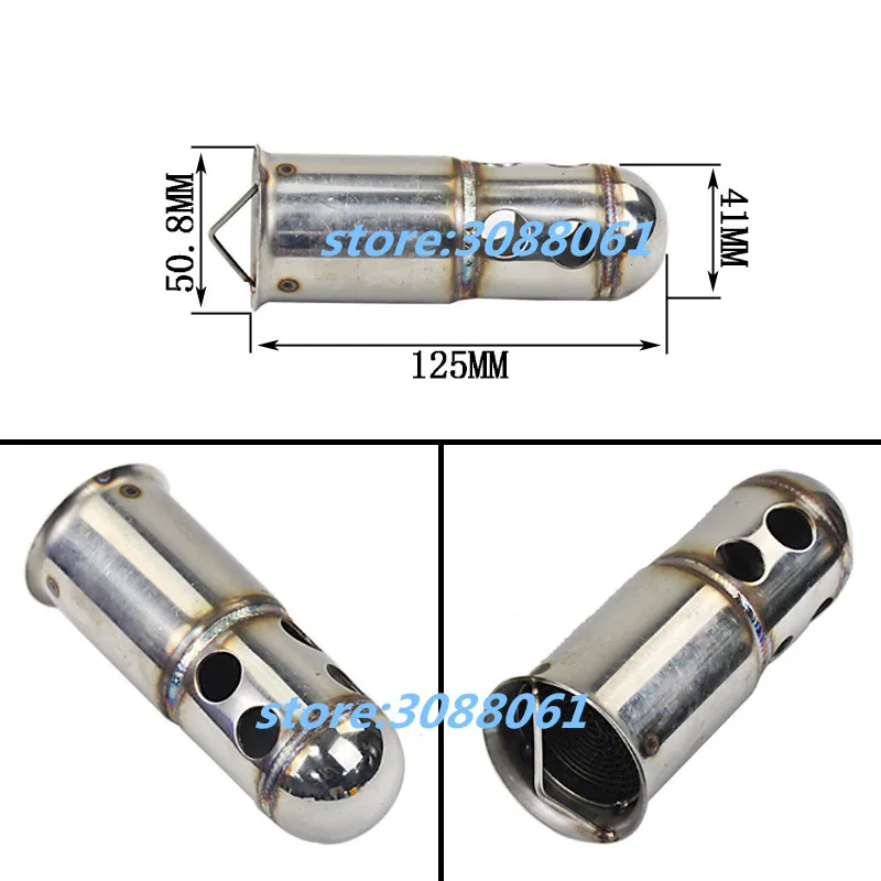 Универсальный 51 мм катализатор дБ для модифицированного мотоцикла глушитель S C GP